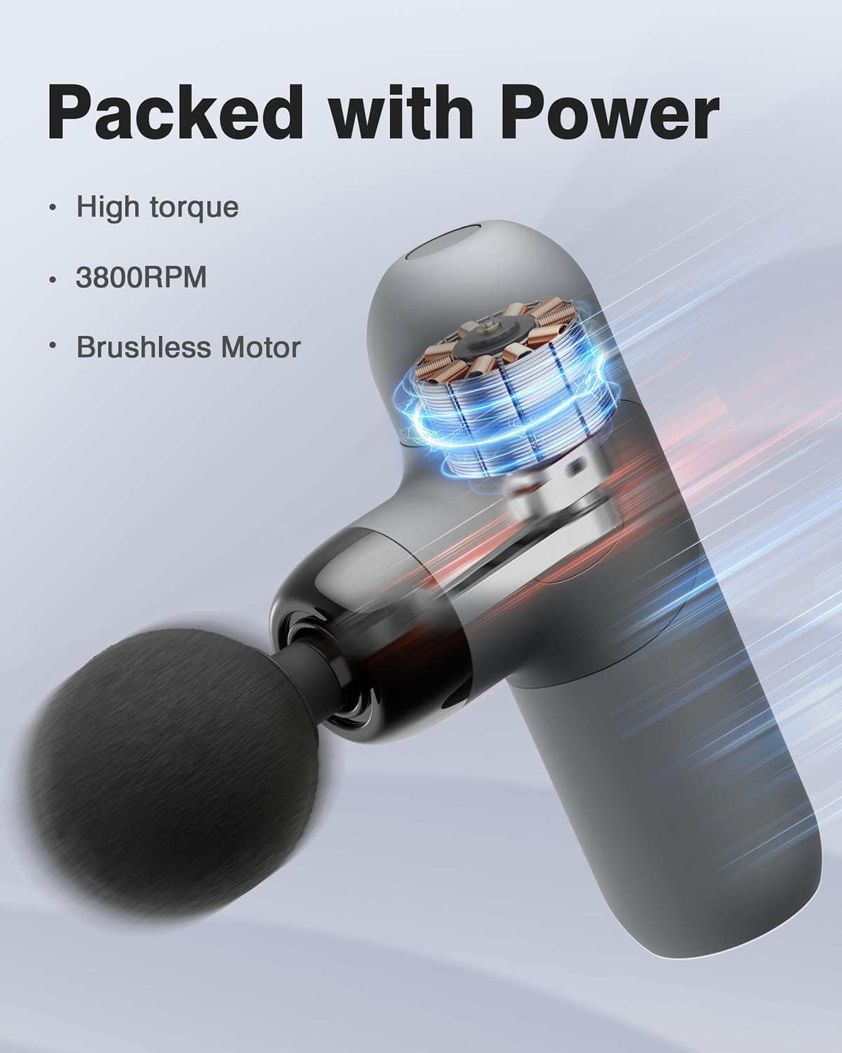Mini Massage Gun Portable Deep Tissue Muscle Percussion Massager